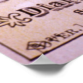 猫用下痢 ポスター (角)