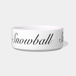 猫用名前をカスタムする付きペットセラミックスボウル ボウル