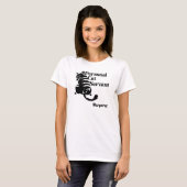 猫用名前をカスタムするTシャツ Tシャツ (正面フル)