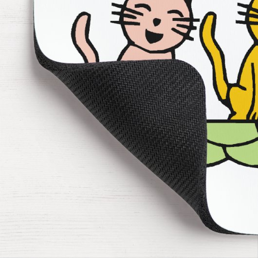 猫用Tシャツとギフトを歌う マウスパッド (コーナー)