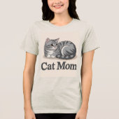 猫用Tシャツ トライブレンドTシャツ (正面)