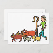 猫番 ポストカード (正面/裏面)