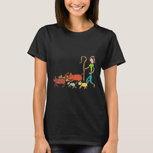 猫番 Tシャツ (正面)
