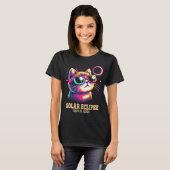 猫皆既食太陽の4月8日 Tシャツ (正面フル)