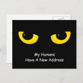 猫目人間の住所が変わった 案内ポストカード (正面/裏面)