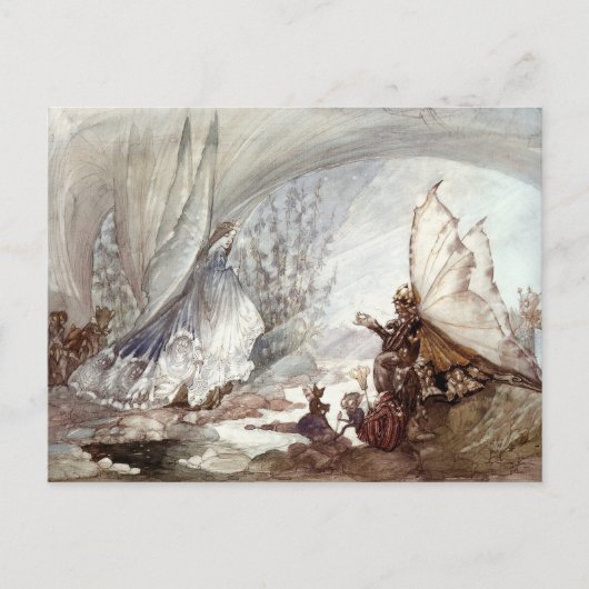 「猫目浮月」 ポストカード (正面)