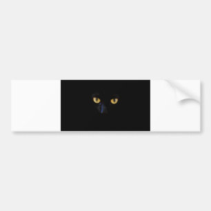 猫目 バンパーステッカー