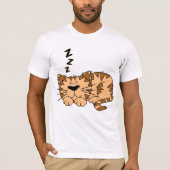猫眠りTシャツ Tシャツ (正面)