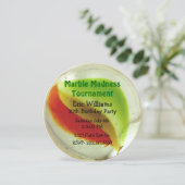 猫眼大理石誕生会の招待 招待状 (スタンド正面)