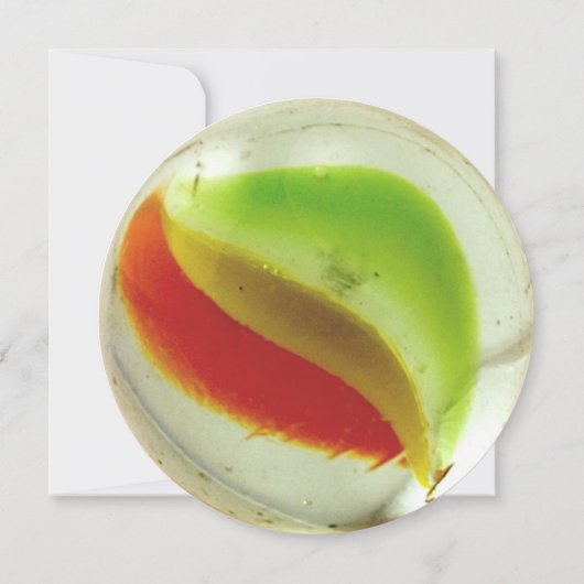 猫眼大理石誕生会の招待 招待状 (裏面)