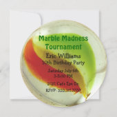 猫眼大理石誕生会の招待 招待状 (正面)