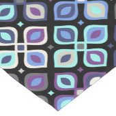 猫眼70の幾何刺激を受けたフローラ ショートテーブルランナー (コーナー)