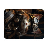 猫着用アビエータサングラス磁石 マグネット (横)