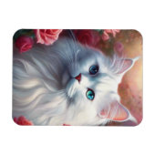 猫磁石 マグネット (横)