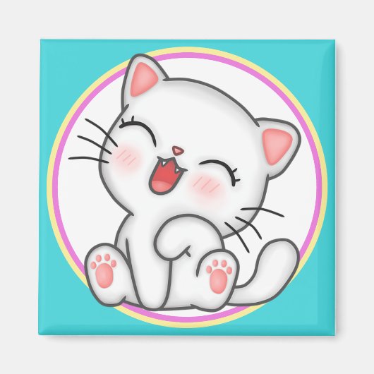 猫磁石 マグネット (正面)