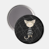 猫磁石 マグネット (正面/裏面)