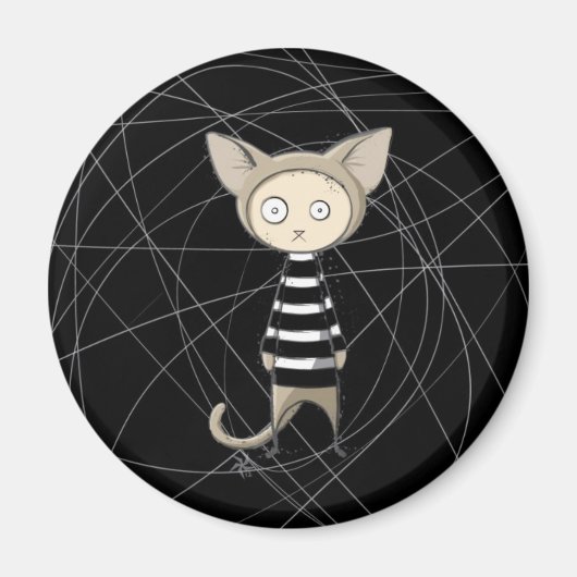 猫磁石 マグネット (正面)