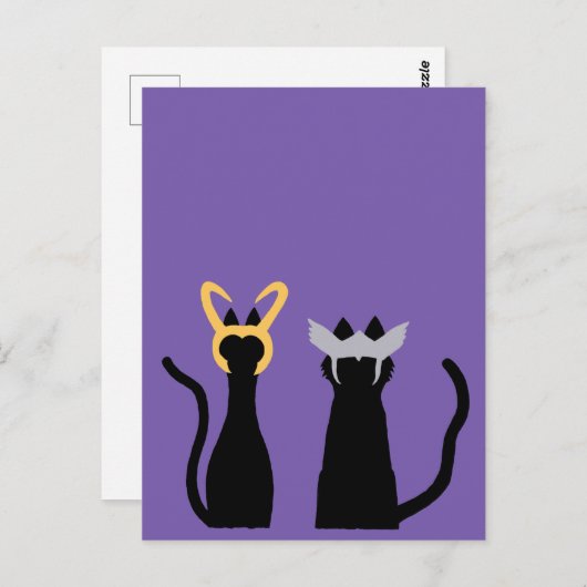 猫神々 ポストカード (正面/裏面)