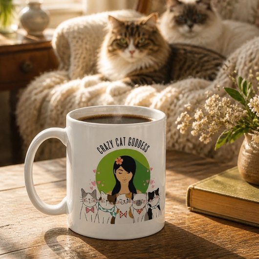 猫神さまの愉快な世界 コーヒーマグカップ