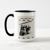 猫科の動物とフェロン マグカップ (左)