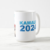 猫科の動物対フェロン – KAMALA 2024マグカップ コーヒーマグカップ (正面右)