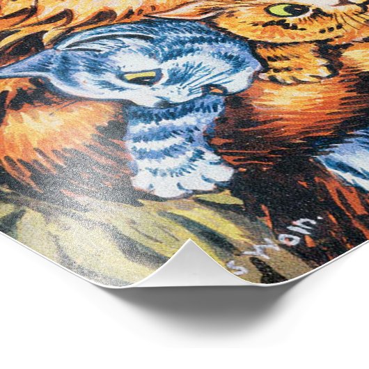 猫科 | Louis Wain | フォトプリント (角)