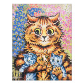 猫科 | Louis Wain | フォトプリント (正面)