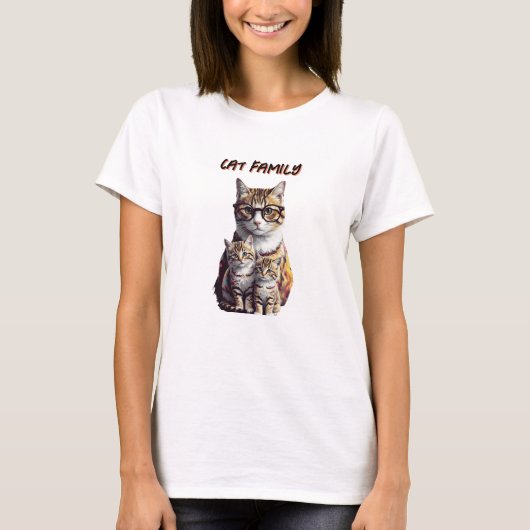 猫科 Tシャツ (正面)