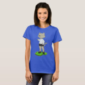 猫秘書メモ Tシャツ (正面フル)
