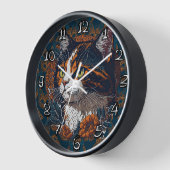 猫種 – Calico Cat 壁時計 (傾斜)