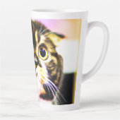 猫笑わされるの写真おもしろい。買今 カフェラテマグ (右)