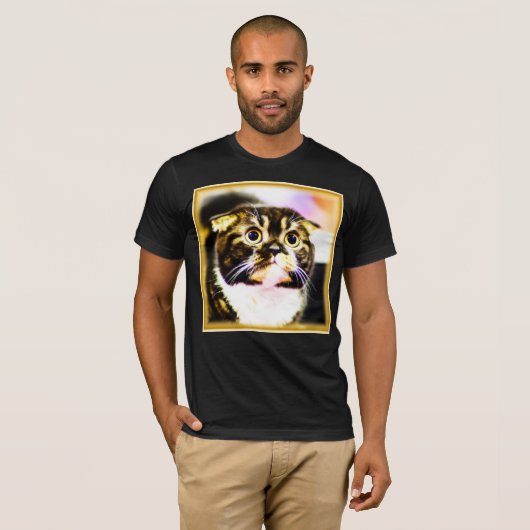 猫笑わされるの写真おもしろい。買今 Tシャツ (正面フル)