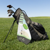 猫箱用ゴルフタオル ゴルフタオル (グリーン)