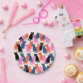 猫紙プレート ペーパープレート (パーティー)