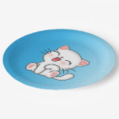 猫紙プレート ペーパープレート (アングル)