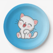 猫紙プレート ペーパープレート (正面)