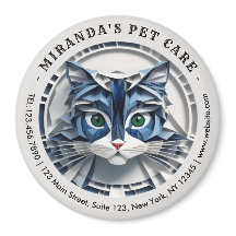 猫紙折り紙ペットケアグルーミング動物病院