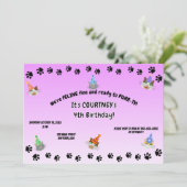 猫素晴らしとPURR-tyの準備 招待状 (スタンド正面)