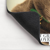 猫素晴らし好きより何の贈り物? マウスパッド (コーナー)