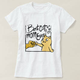 猫素晴らし最高の母エバおもしろい猫レトロヴィンテージ Tシャツ