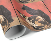 猫素晴らし美術絵画のby Theophile Steinlen ラッピングペーパー (ロールコーナー)