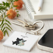 猫結婚した2025 キーホルダー (正面右)