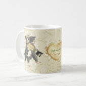 猫結婚たち コーヒーマグカップ (正面左)