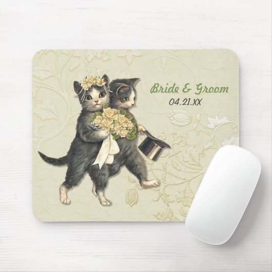 猫結婚たち マウスパッド (マウス)