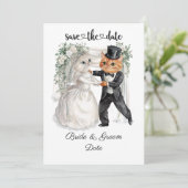 猫結婚と花婿 セーブザデート (スタンド正面)