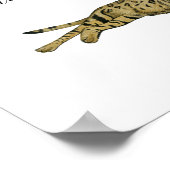 猫結婚の飲み物 ポスター (角)