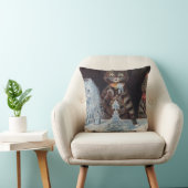 猫結婚の、結婚、花嫁、ルイ・ワイン クッション (椅子)