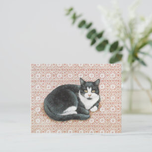 猫絵を描製葉書 ポストカード