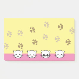 猫絵文字アート1 ポストイット