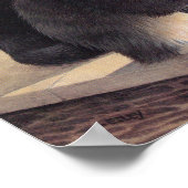 猫絵画のポスター ポスター (角)